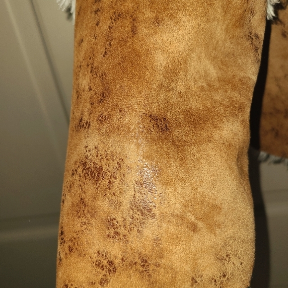 TSUNAMI WOMENS FAUX SUEDE & LINED JACKET MEDIUM - Picture 10 of 12